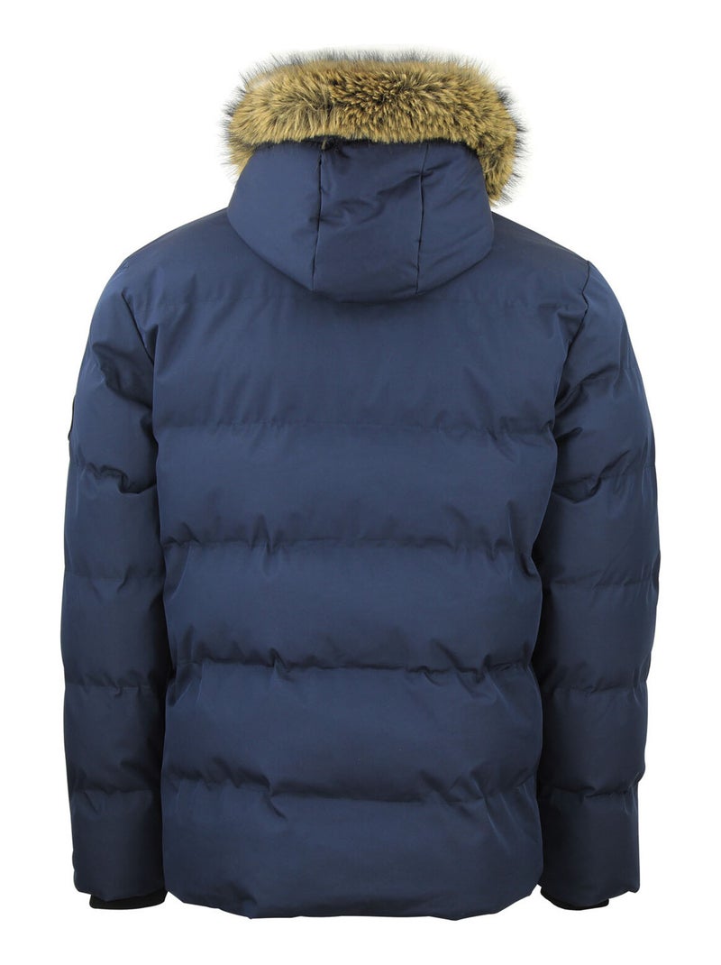 Parka   CANABEL - PEAK MOUNTAIN Bleu marine - Kiabi
