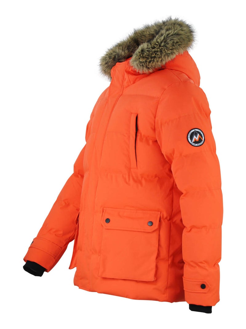 Parka   CANABEL - PEAK MOUNTAIN Orange - Kiabi