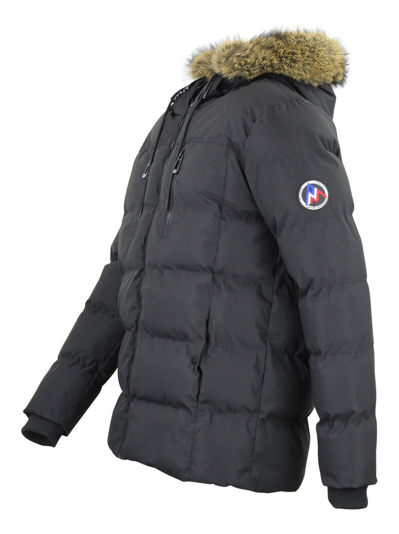 Parka   CANORY - PEAK MOUNTAIN Noir Noir - Kiabi