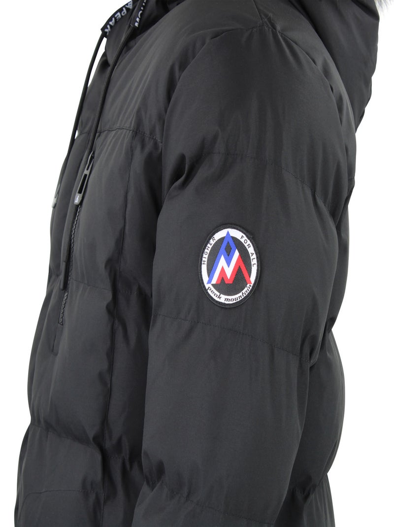 Parka   CANORY - PEAK MOUNTAIN Noir Noir - Kiabi
