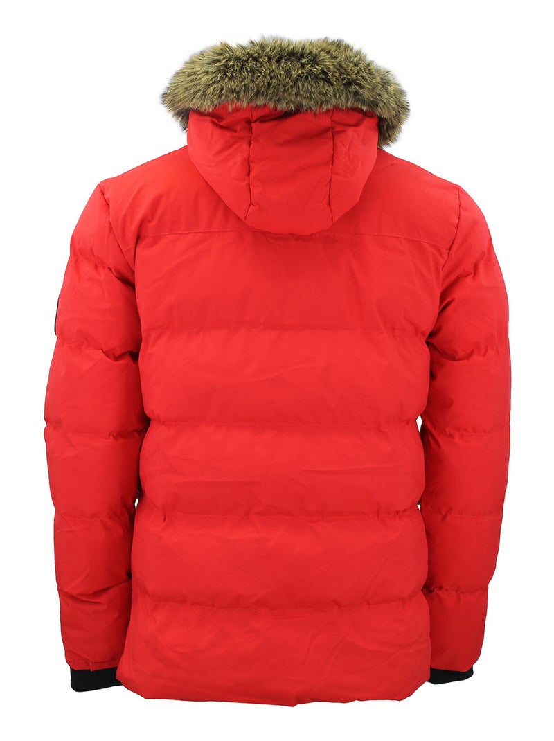 Parka   CANORY - PEAK MOUNTAIN Rouge - Kiabi