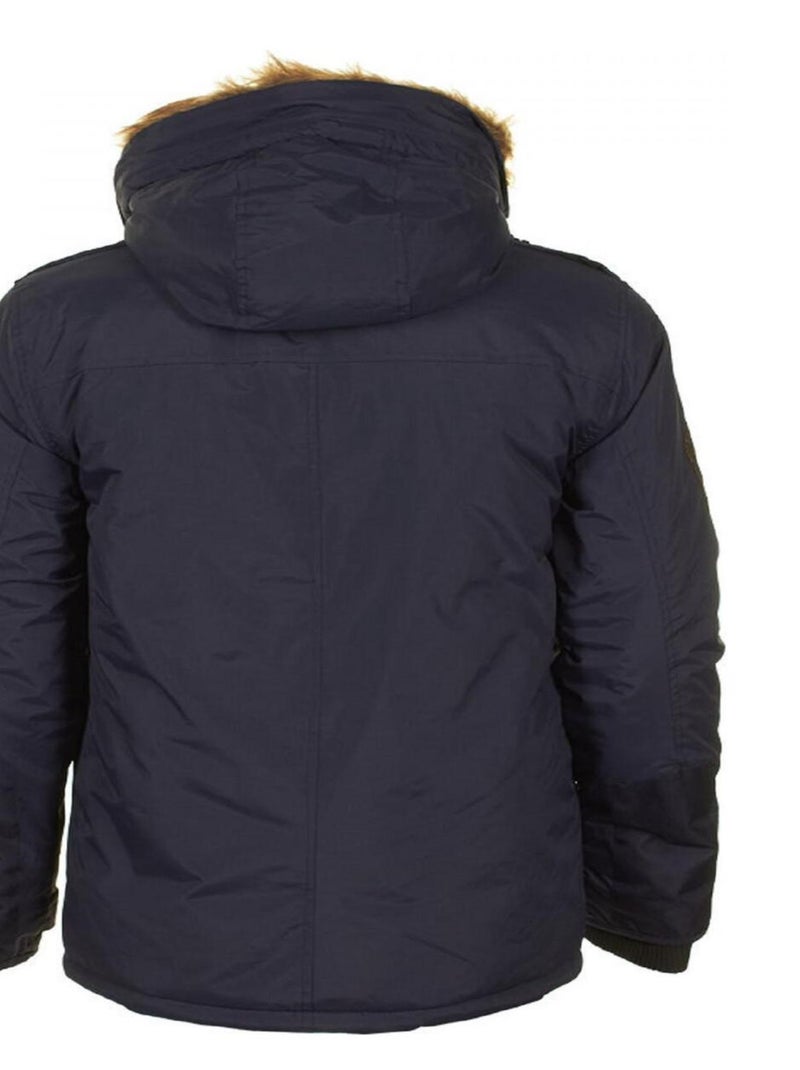 Parka   CAPIL - HARRY KAYN Bleu marine - Kiabi