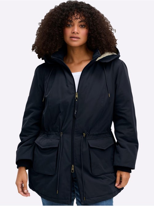 Parka Capuche Avec Doublure Imitation Fourrure Ultra-douce - Taille Standard - Sheego - Kiabi Parka Capuche Avec Doublure Imitation Fourrure Ultra-douce - Taille Standard - Sheego - Kiabi