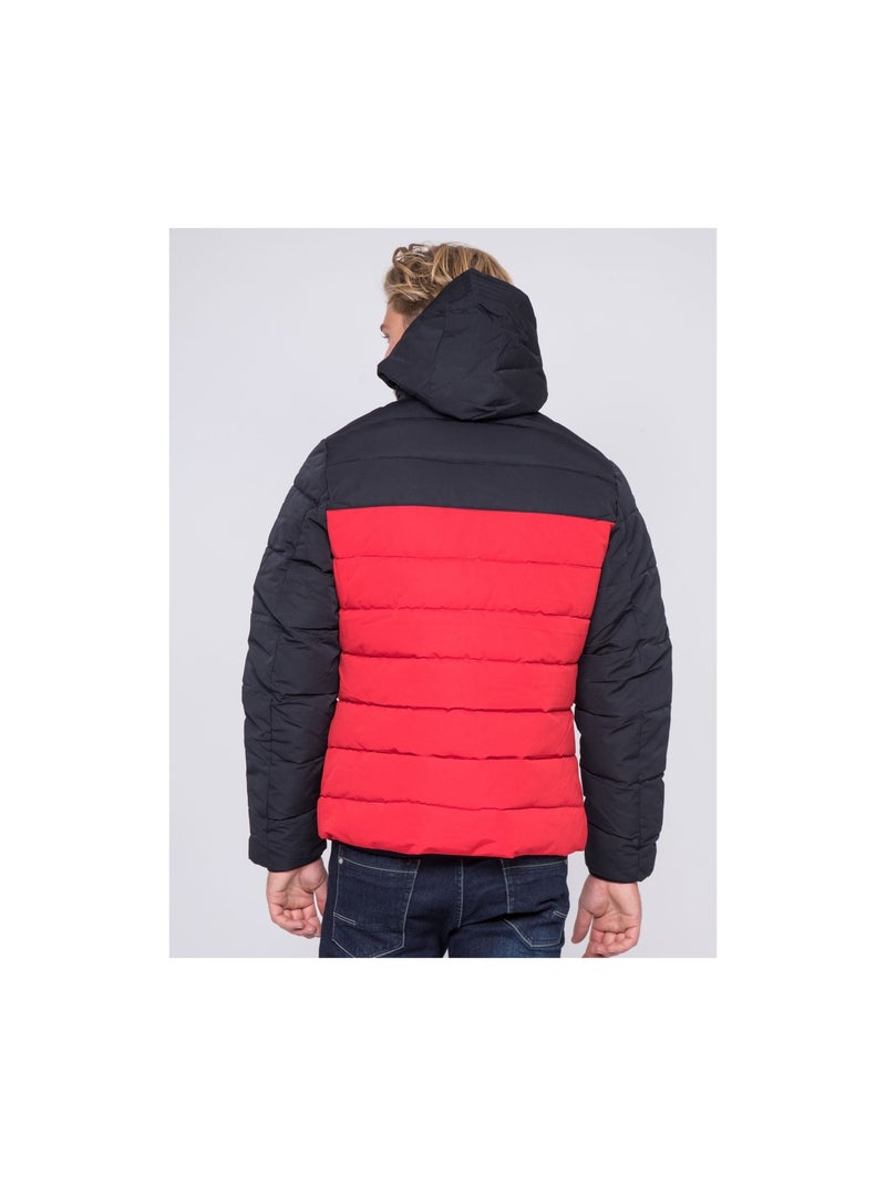 Parka capuche ZALASKI Bleu marine - Kiabi