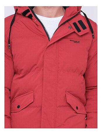 Parka capuche zandoven