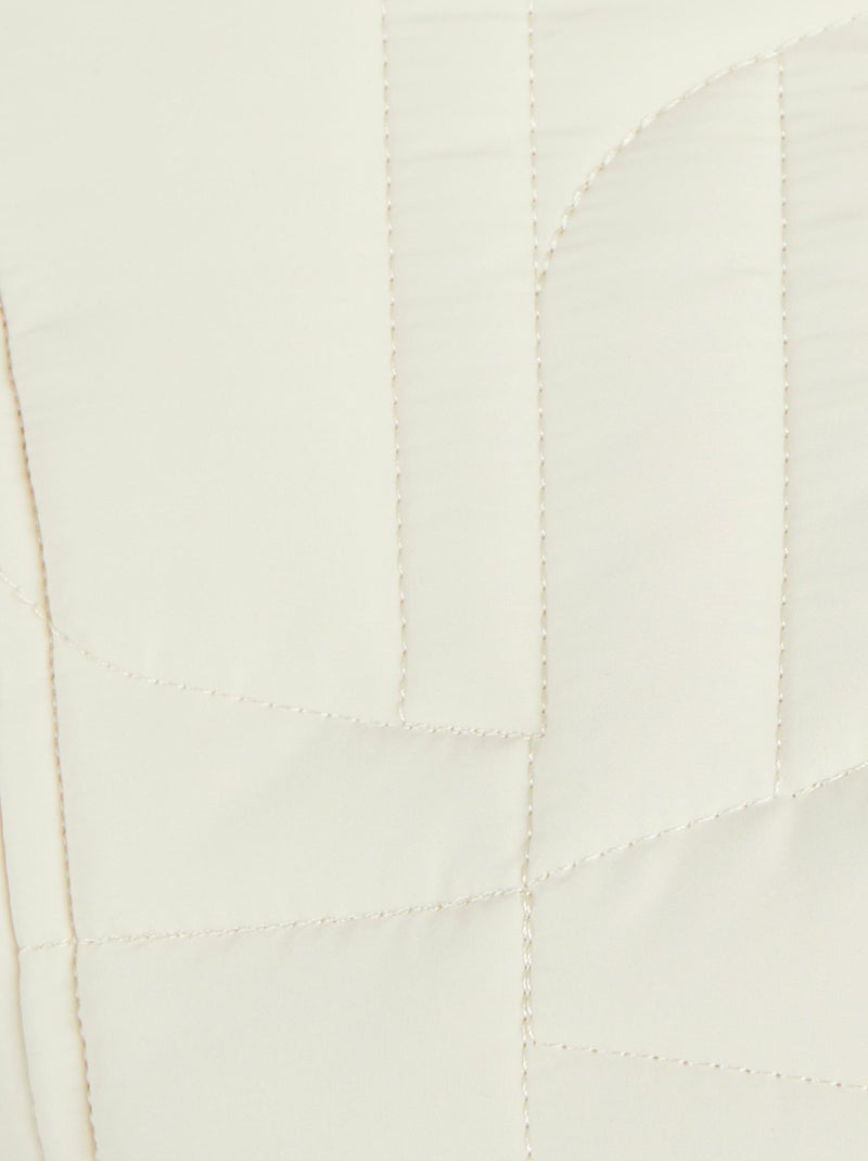 Parka ceinturée Thermolactyl - Damart Blanc Ecru Blanc - Kiabi