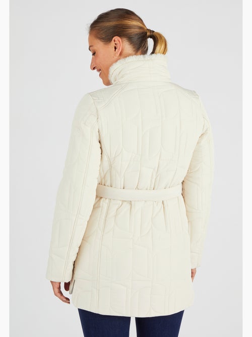 Parka ceinturée Thermolactyl - Damart - Kiabi