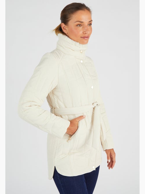 Parka ceinturée Thermolactyl - Damart - Kiabi