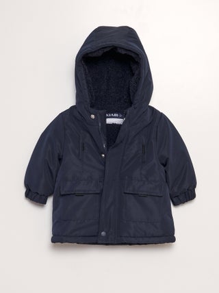 Parka chaude à capuche