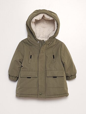 Parka chaude à capuche