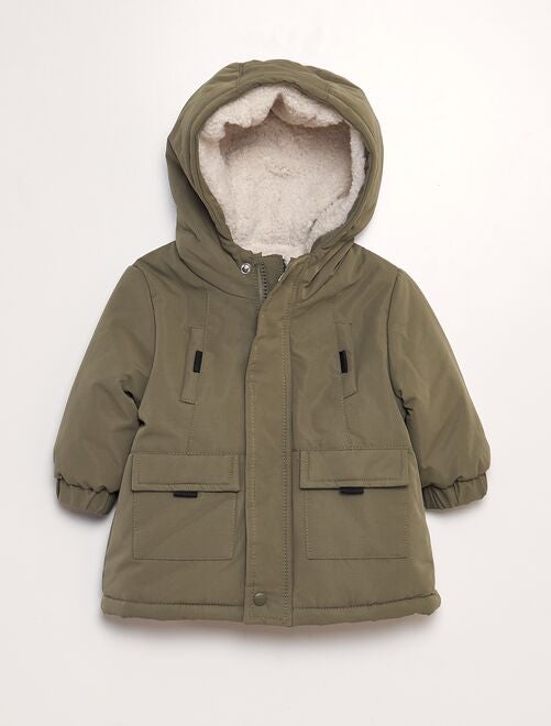 Parka chaude à capuche - Kiabi