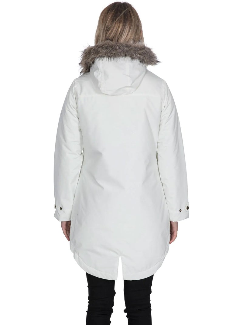 Parka clea - trespass Blanc - Kiabi