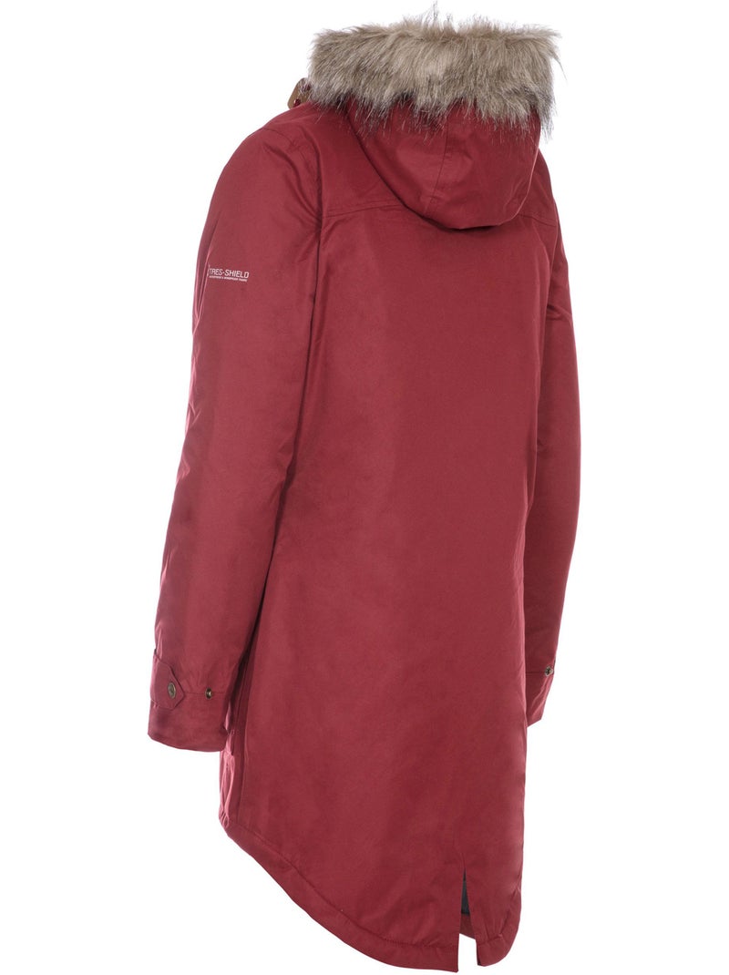 Parka clea - trespass Bordeaux - Kiabi