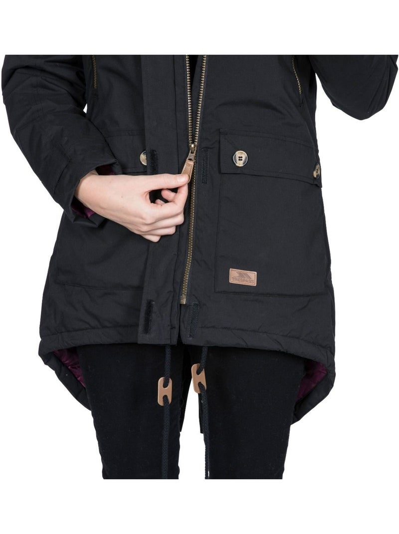 Parka clea - trespass Noir - Kiabi