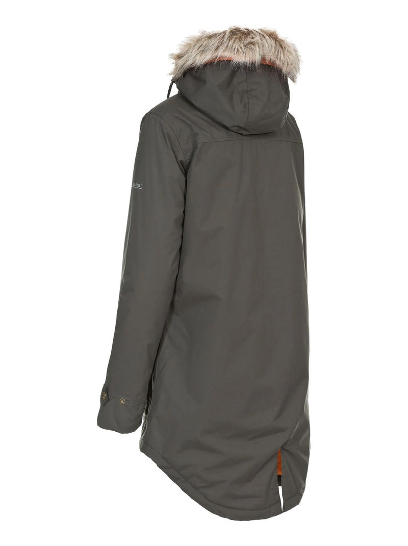 Parka clea - trespass Vert kaki - Kiabi