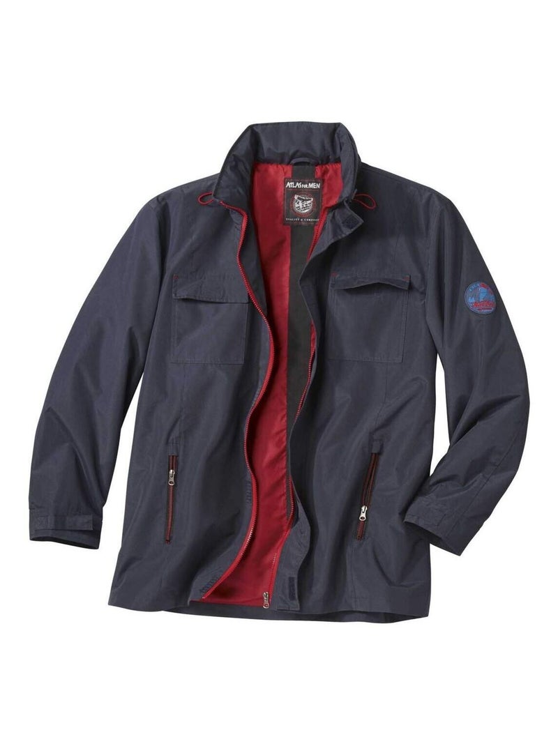 Parka Coupe-Vent  - ATLAS FOR MEN Bleu marine - Kiabi