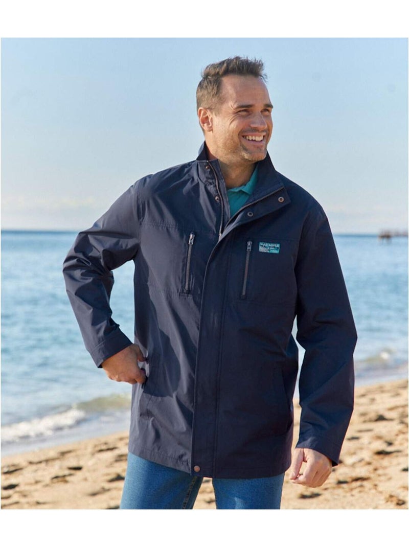 Parka Coupe-Vent Estivale   - ATLAS FOR MEN Bleu marine - Kiabi