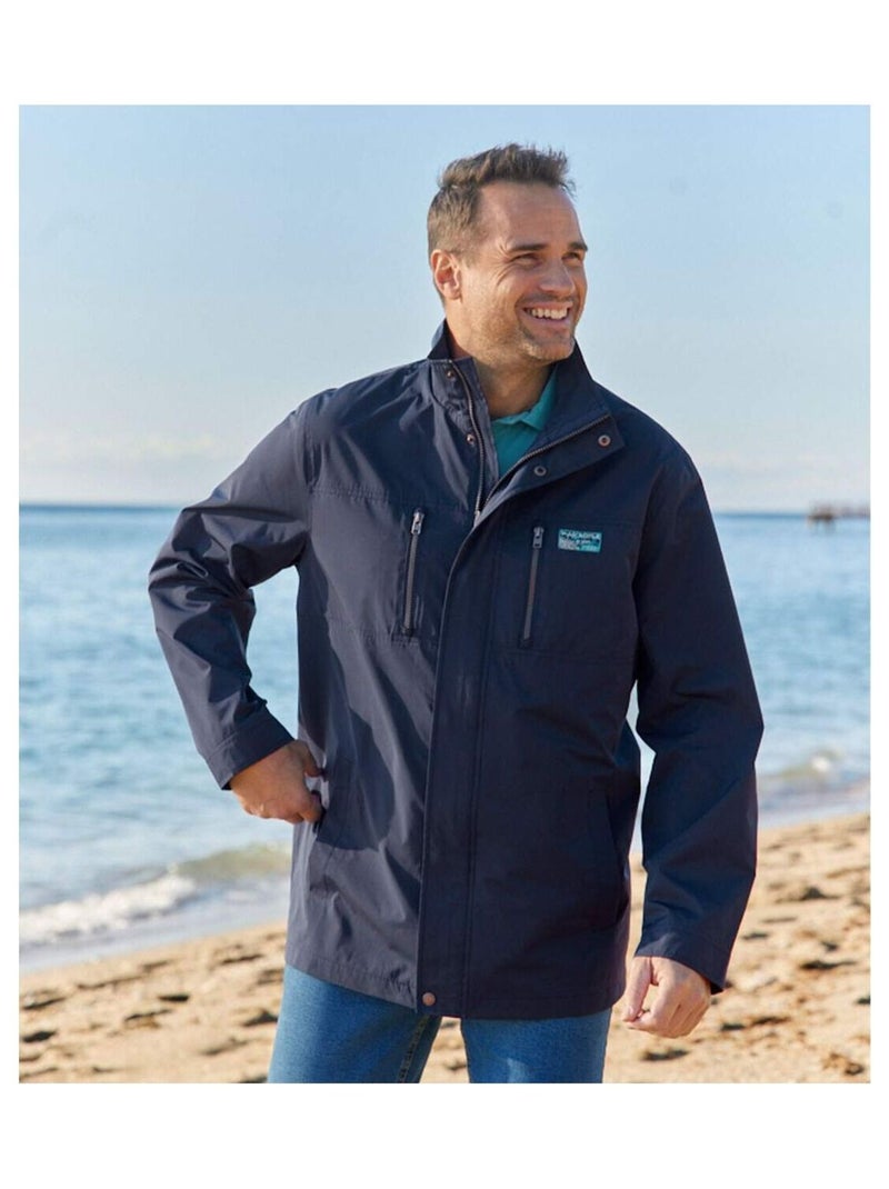 Parka Coupe-Vent Estivale   - ATLAS FOR MEN Bleu marine - Kiabi