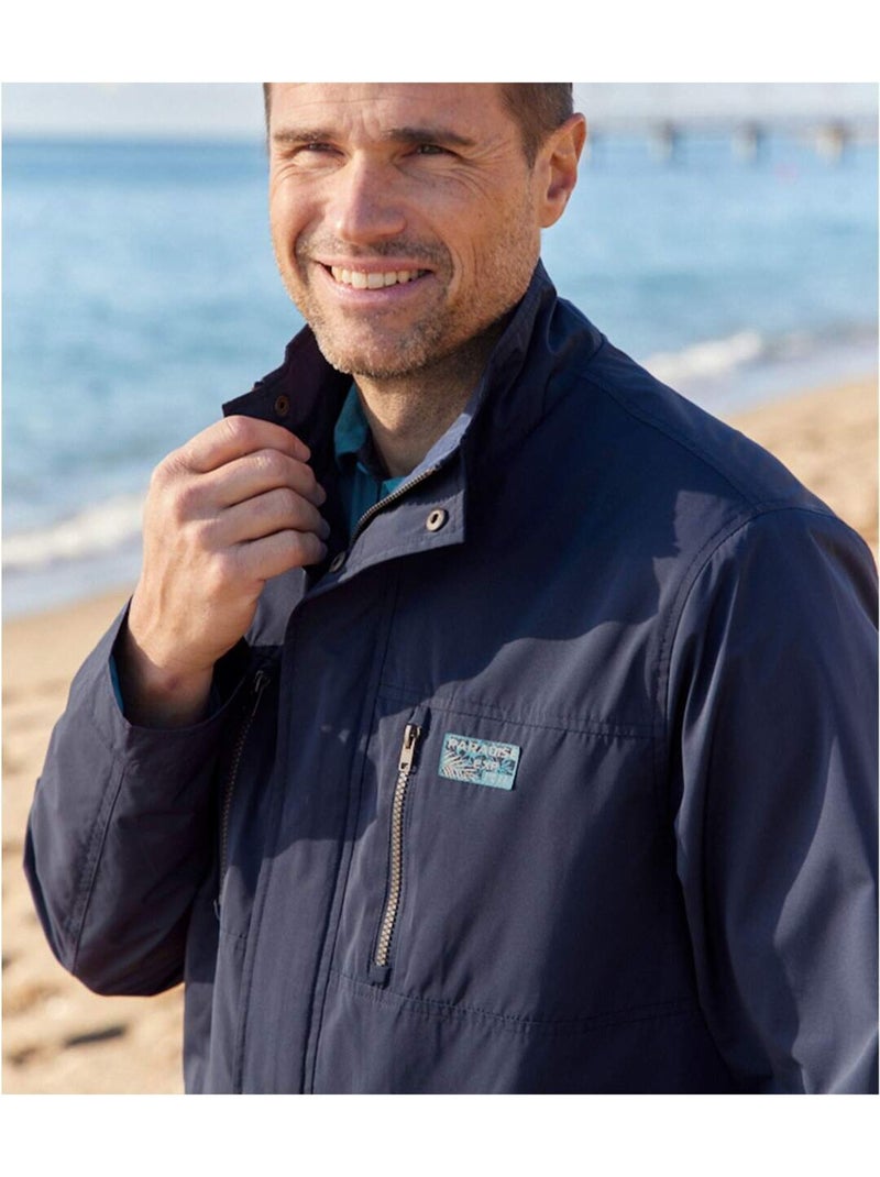 Parka Coupe-Vent Estivale   - ATLAS FOR MEN Bleu marine - Kiabi
