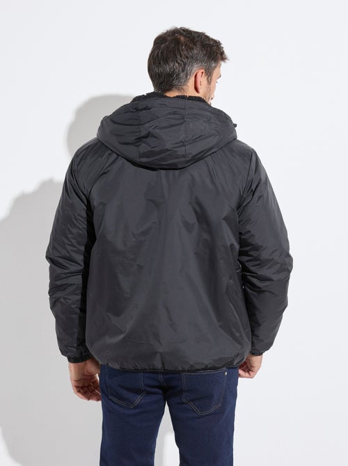Parka courte chaude fourrée déperlante - AFIBEL - Kiabi