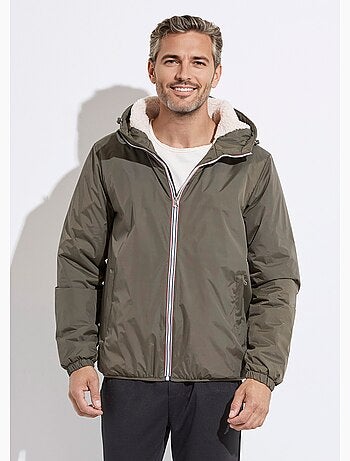 Parka courte chaude fourrée déperlante - AFIBEL