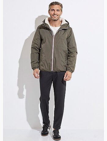 Parka courte chaude fourrée déperlante - AFIBEL