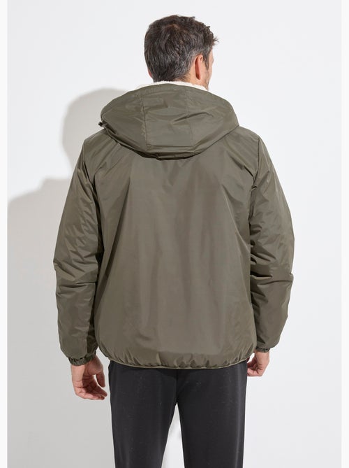 Parka courte chaude fourrée déperlante - AFIBEL - Kiabi