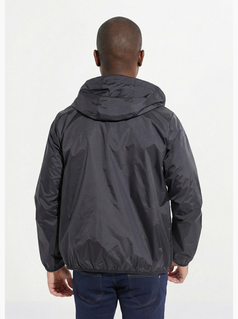 Parka courte déperlante tendance - AFIBEL Noir - Kiabi