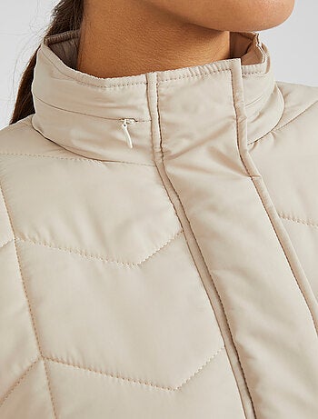 Parka courte matelassée à capuche - Damart