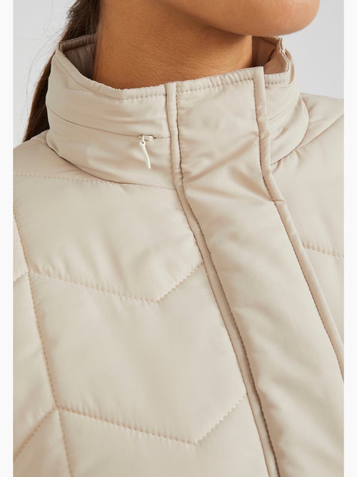 Parka courte matelassée à capuche - Damart - Kiabi