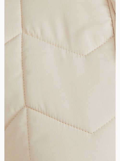 Parka courte matelassée à capuche - Damart - Kiabi