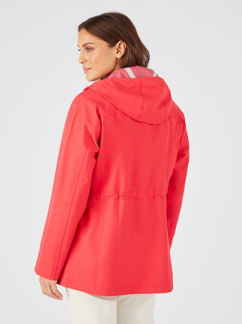 Parka courte RainProtect by Damart - Damart Rouge - Kiabi