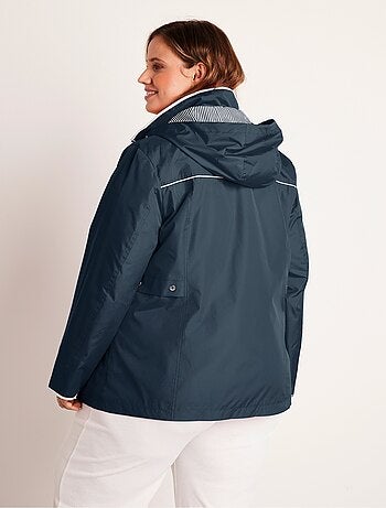Parka courte zippée