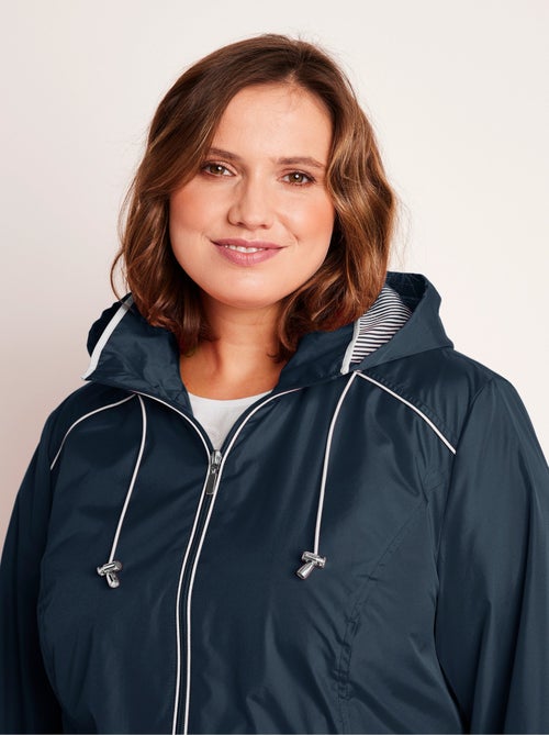 Parka courte zippée légère avec capuche - Afibel - Kiabi