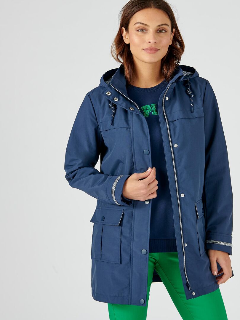 Parka de detente legere Damart Bleu marine Kiabi 89.99