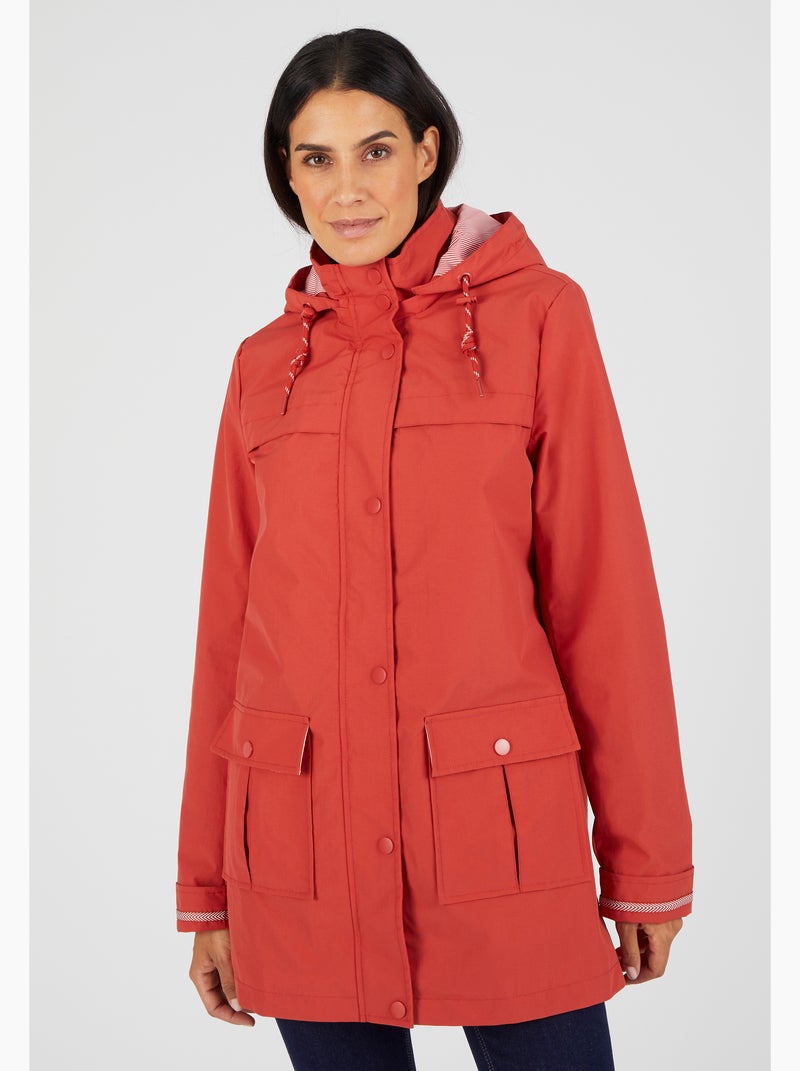 Parka de détente légère - Damart Rouge - Kiabi