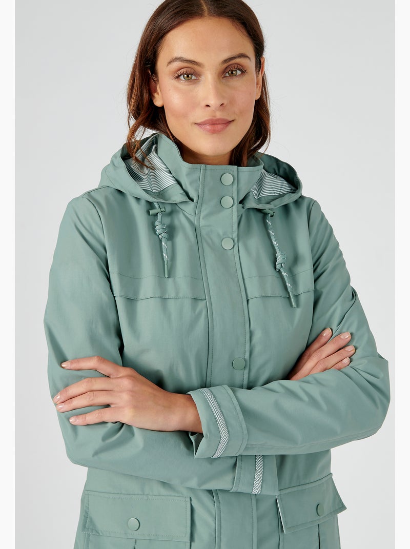 Parka de détente légère - Damart Vert - Kiabi