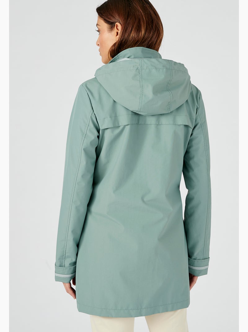 Parka de détente légère - Damart Vert - Kiabi