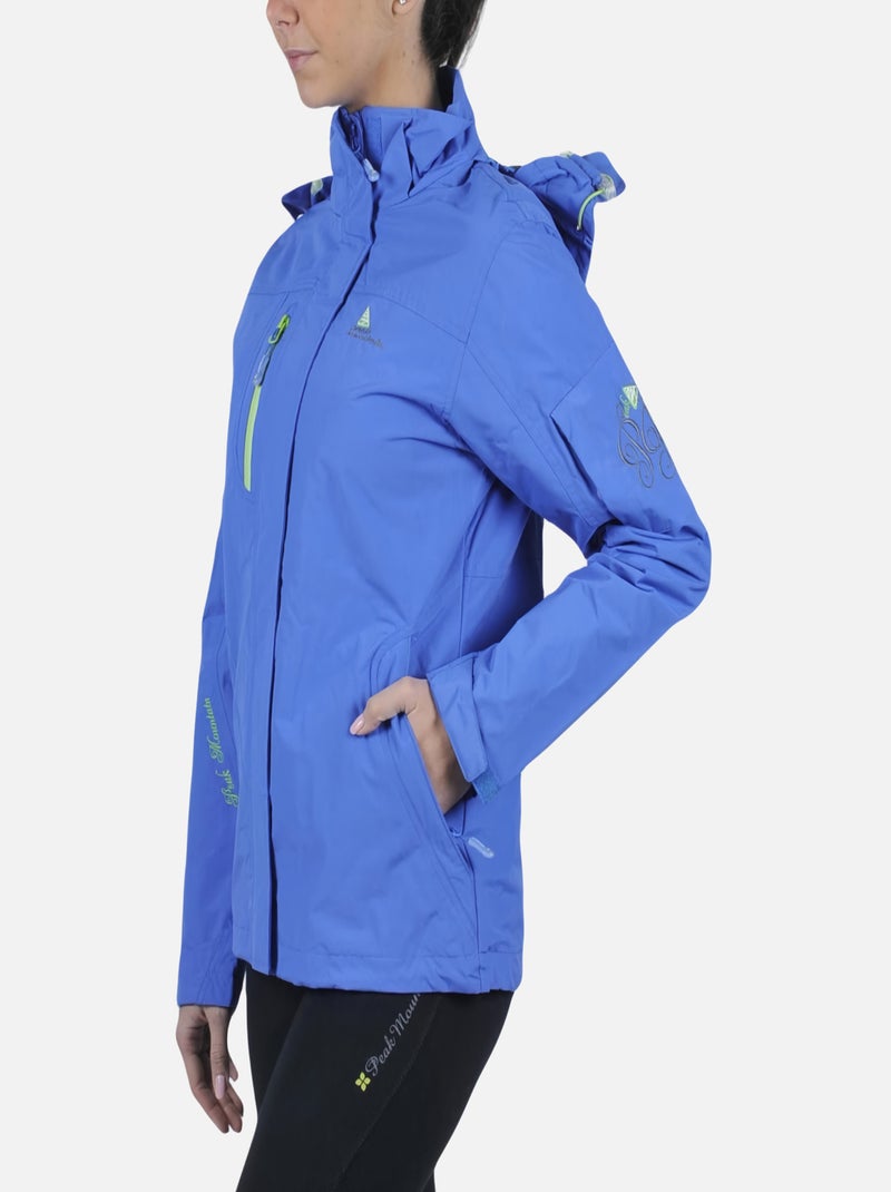 Parka de ski   ALANI - PEAK MOUNTAIN Bleu - Kiabi