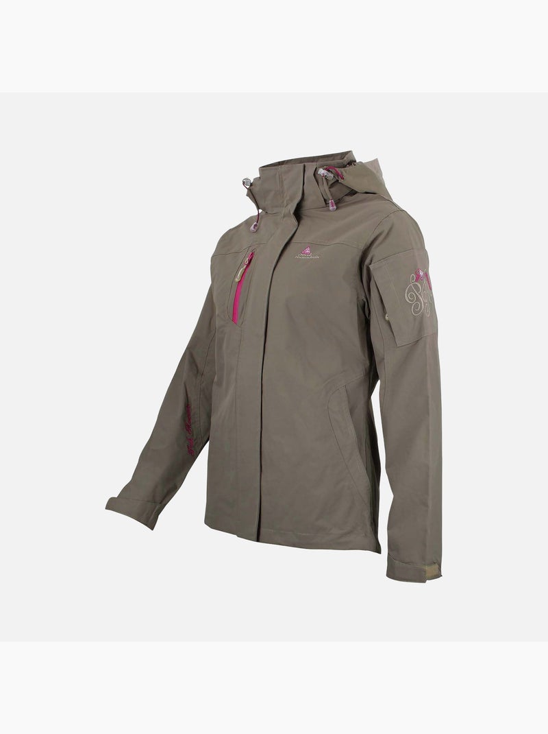 Parka de ski   ALANI - PEAK MOUNTAIN Gris taupe - Kiabi