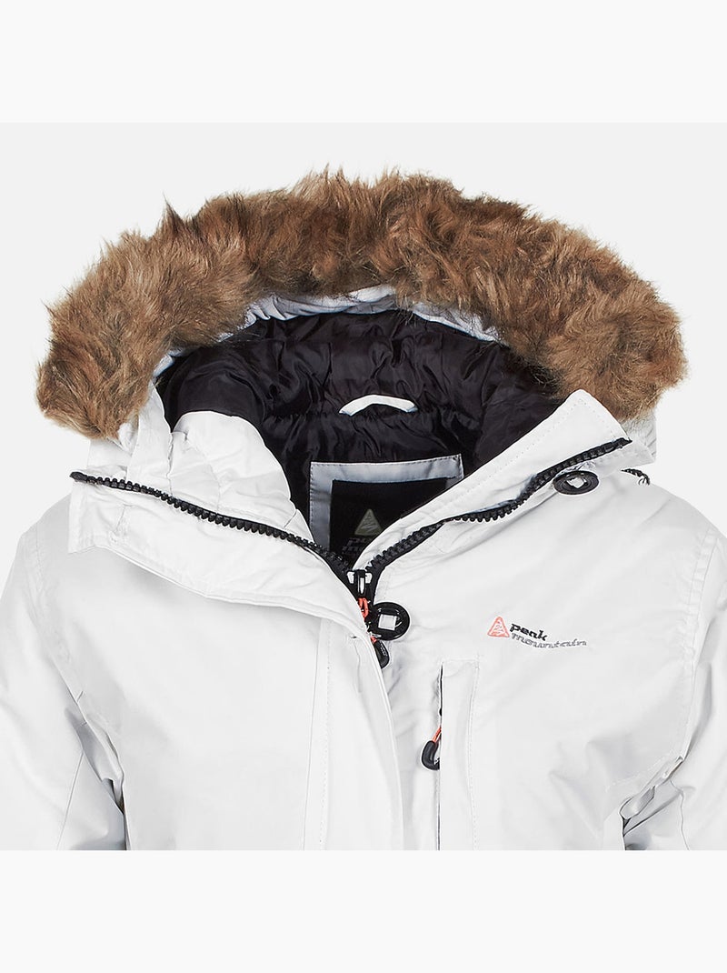 Parka de ski   ALAVA - PEAK MOUNTAIN Blanc - Kiabi