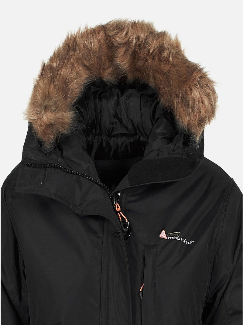 Parka de ski   ALAVA - PEAK MOUNTAIN Noir Noir - Kiabi