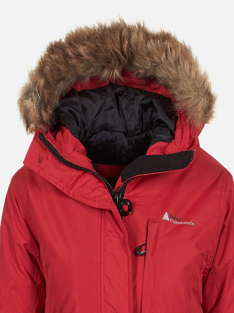 Parka de ski   ALAVA - PEAK MOUNTAIN Rouge - Kiabi