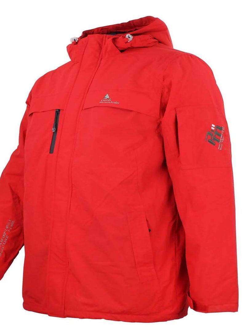 Parka de ski   CADIK - PEAK MOUNTAIN Rouge - Kiabi