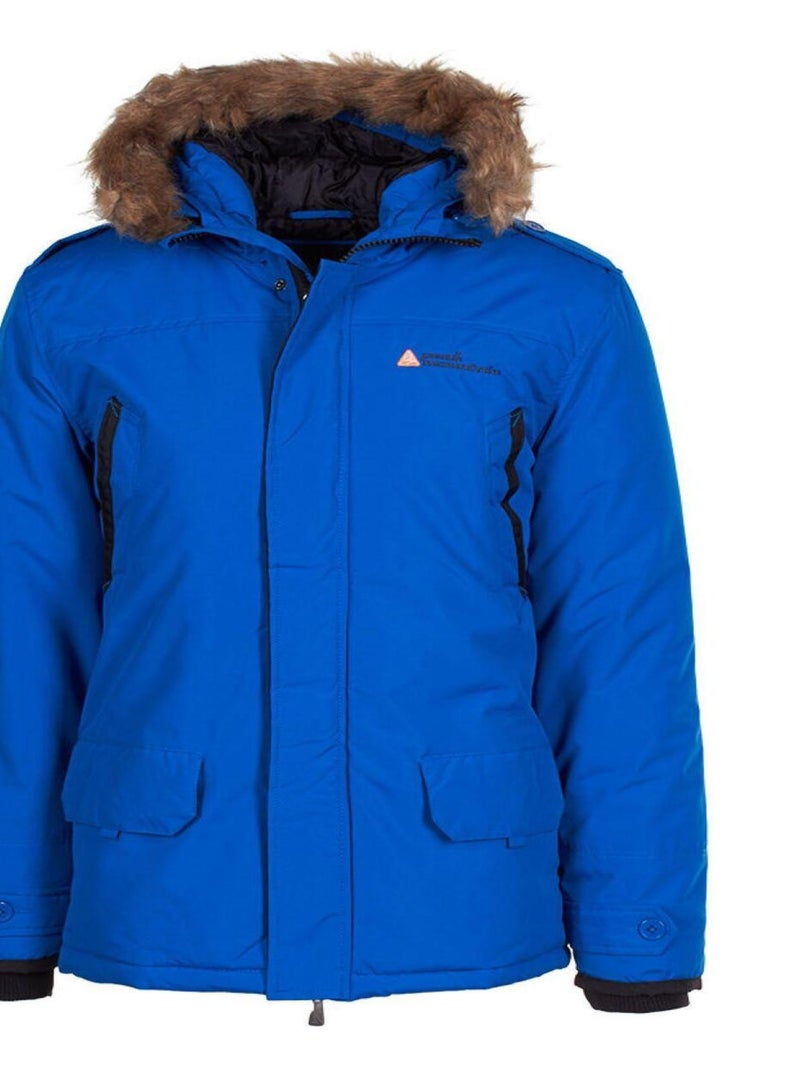 Parka de ski   CAPEAK - PEAK MOUNTAIN Bleu - Kiabi