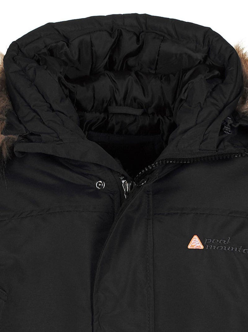 Parka de ski   CAPEAK - PEAK MOUNTAIN Noir Noir - Kiabi
