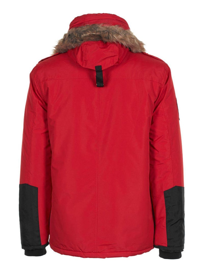 Parka de ski   CAPEAK - PEAK MOUNTAIN Rouge - Kiabi