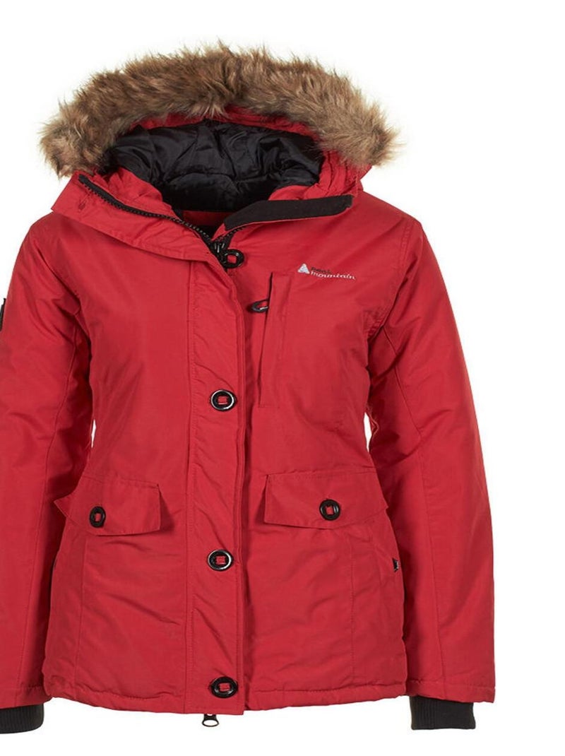 Parka de ski femme ALAVA Rouge - Kiabi