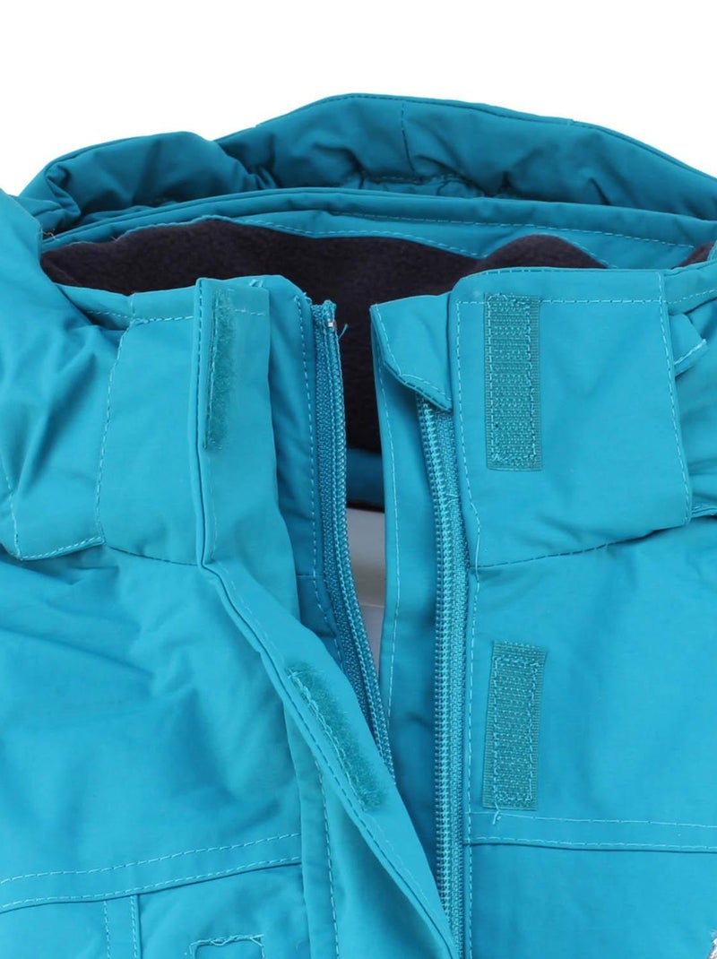 Parka de ski fille FADIKA - PEAK MOUNTAIN Bleu turquoise - Kiabi
