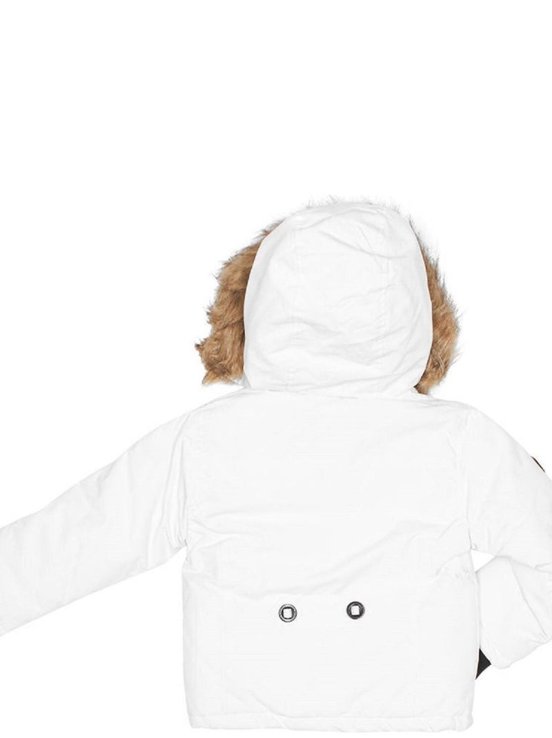 Parka de ski fille FALAVA - PEAK MOUNTAIN Blanc - Kiabi